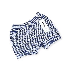 NWT Misha & Puff 100% Pima Cotton Blue Space Dye Bloomers, Size 2-3Y